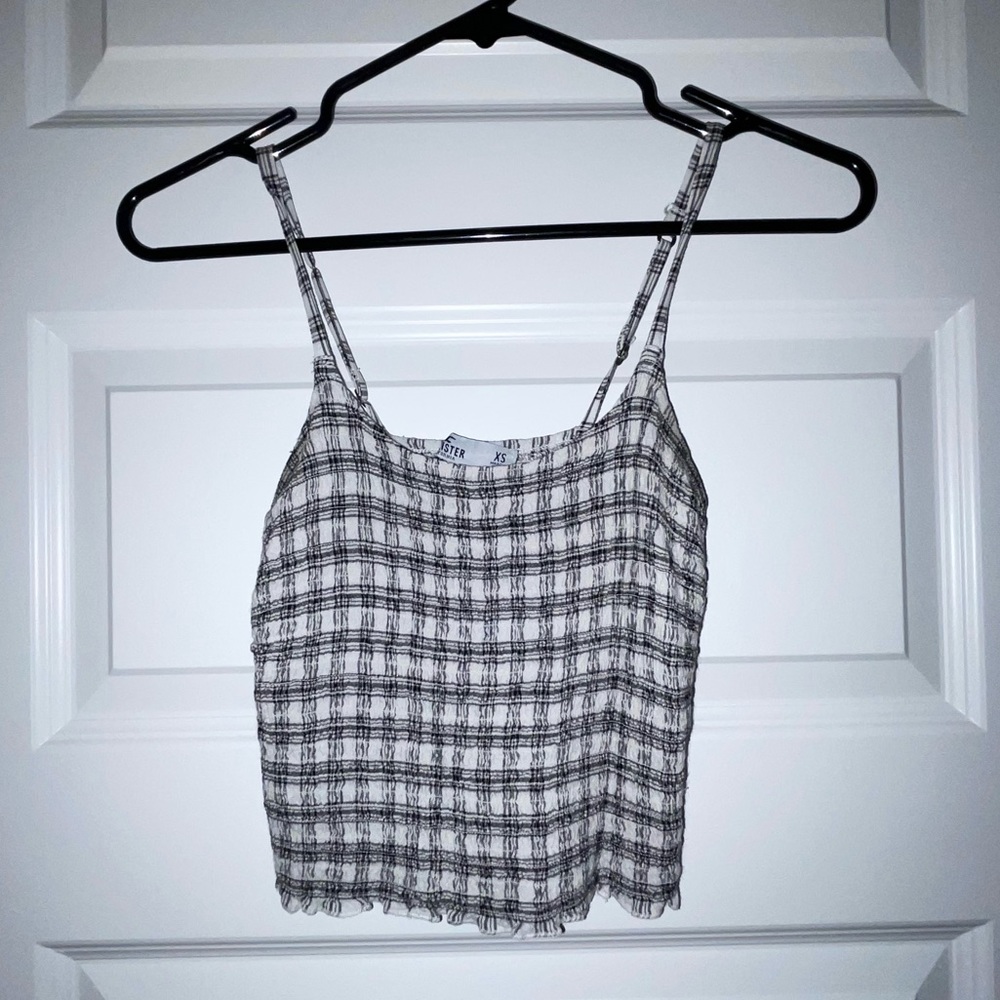 Patterned Crop Top